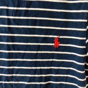 Polo by Ralph Lauren Shirts & Tops - Polo Ralph Lauren navy striped short sleeve shirt Polo by Ralph Lauren Shirts & Tops - Polo Ralph Lauren navy striped short sleeve shirt